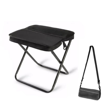 Portable Foldable Backpack Stool Lightweight Compact Camping Chair for Outdoor Fishing Camping, Picnic and Easy to Travel,