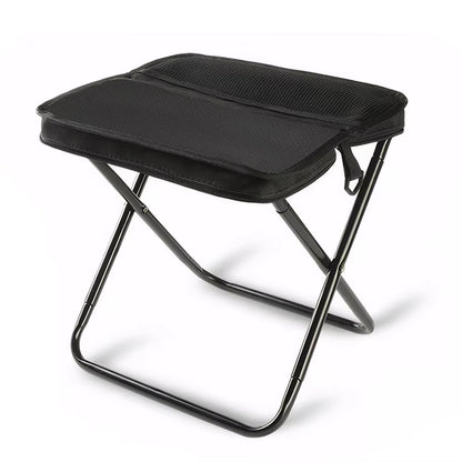 Portable Foldable Backpack Stool Lightweight Compact Camping Chair for Outdoor Fishing Camping, Picnic and Easy to Travel,